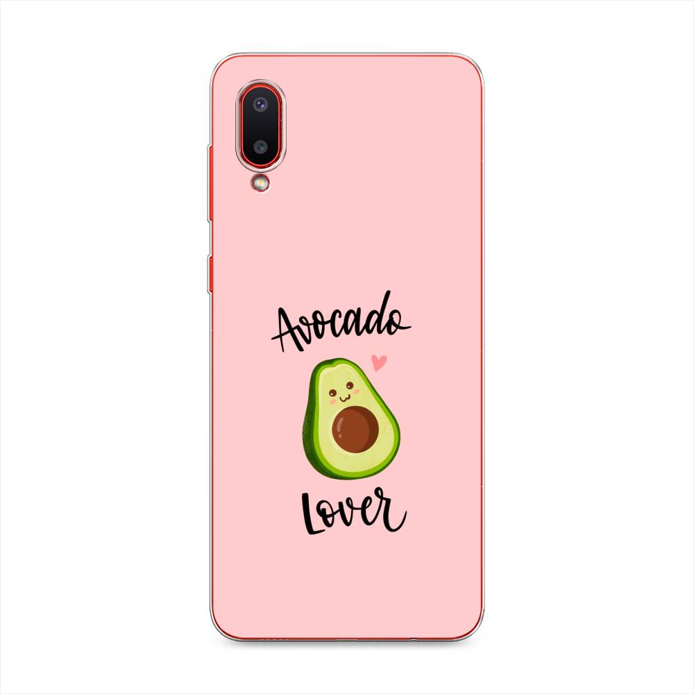 

Чехол на Samsung Galaxy A02 "Avocado lover", Розовый;зеленый, 2102550-6