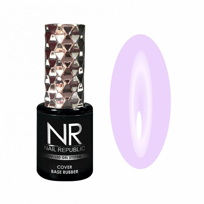 

Каучуковая база для гель-лака Cover Base Rubber Nail Republic Vanilla sky №82 BK82, 10 мл