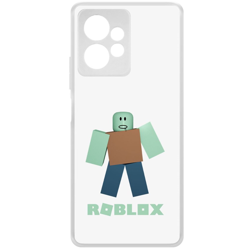 

Чехол-накладка Krutoff Clear Case Roblox-Зомби для Xiaomi Redmi Note 12 4G, Прозрачный