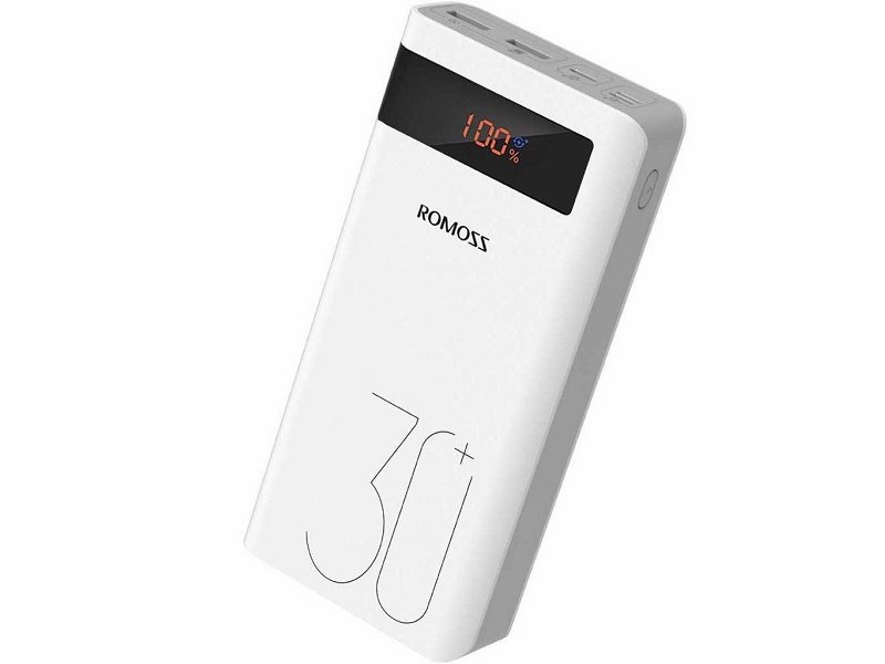 

Универсальный внешний аккумулятор Romoss Sense 8P+ 30000mAh