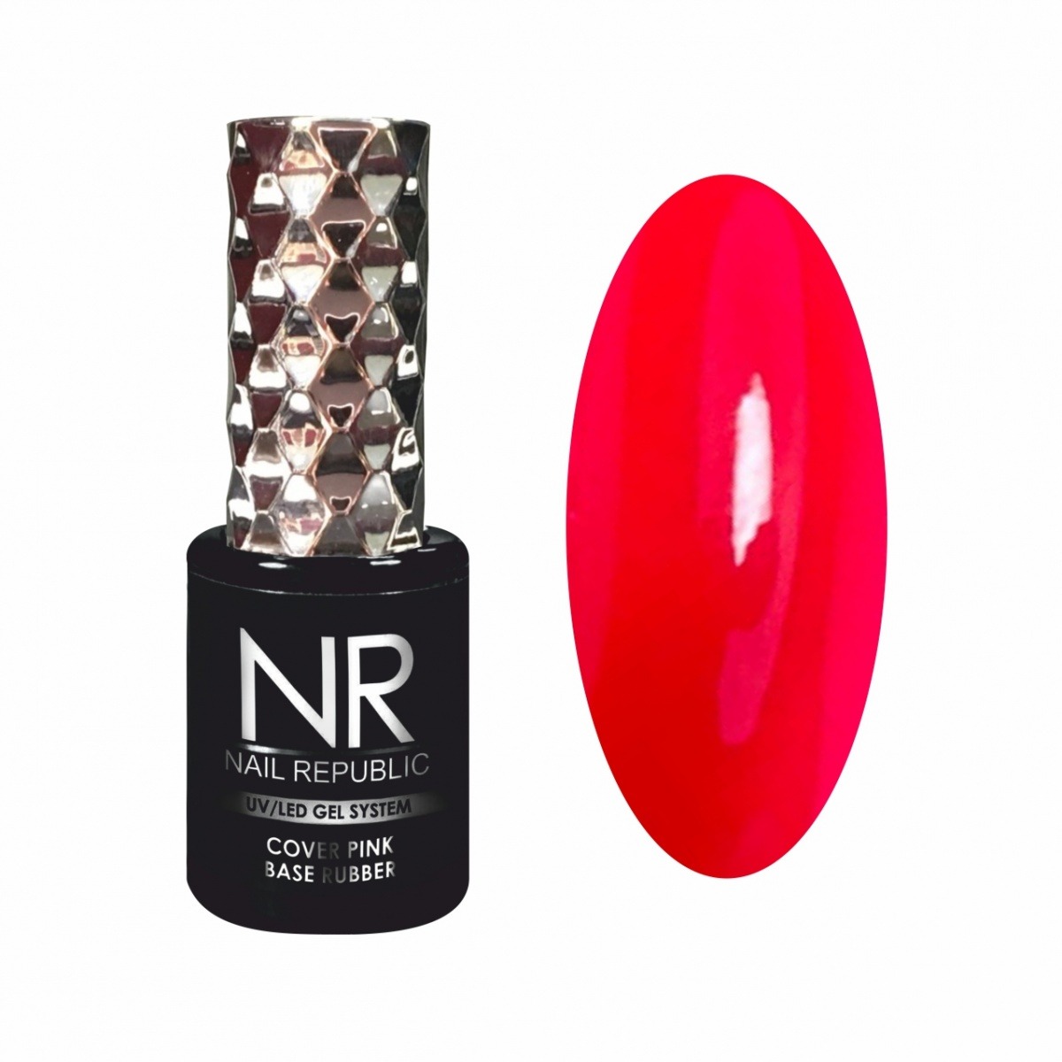 Каучуковая база для гель-лака Cover Base Rubber Nail Republic FRUIT MIX №006 BK006, 10 мл