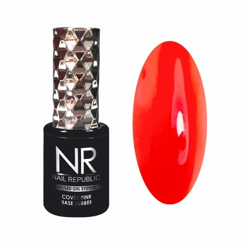 

Каучуковая база для гель-лака Cover Base Rubber Nail Republic FRUIT MIX №005 BK005, 10 мл