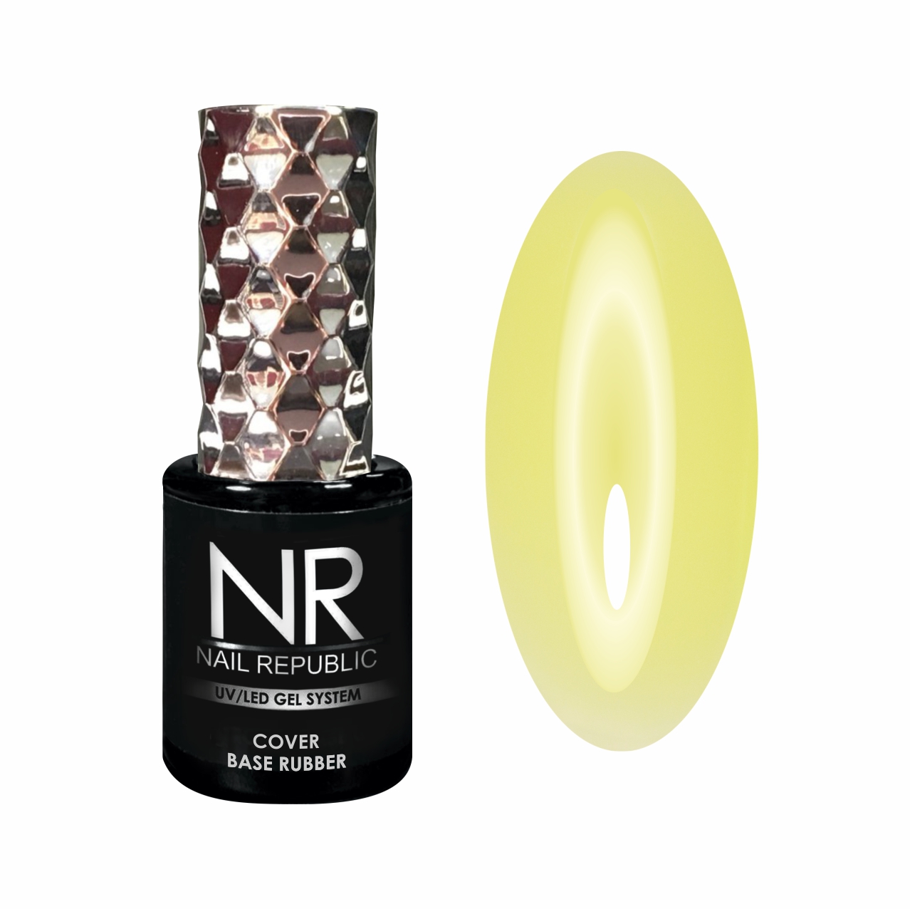 

Каучуковая база для гель-лака Cover Base Rubber Nail Republic Candy №067 BK67, 10 мл