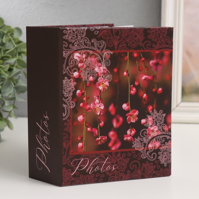 

Фотоальбом на 100 фото "sakura" 10х15 см, Коричневый