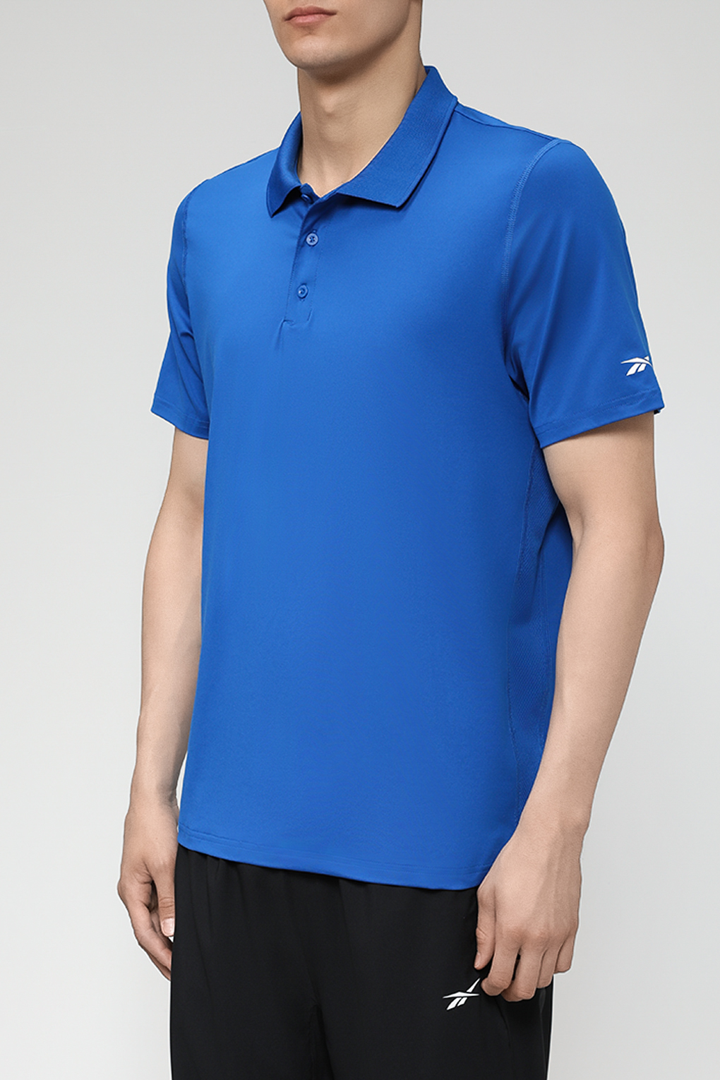

Футболка мужская Reebok HR3752 синяя M, Синий, HR3752