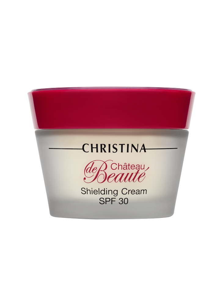Крем для лица Christina защитный Chateau de Beaute SPF-35 50 мл bonabella крем для лица увлажняющий с центеллой азиатской скваланом липосомами la beaute cream