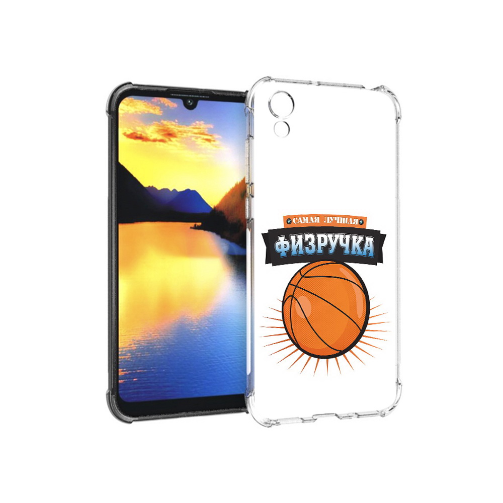 

Чехол MyPads Tocco для Huawei Y5 Самая лучшая физручка, Прозрачный, Tocco