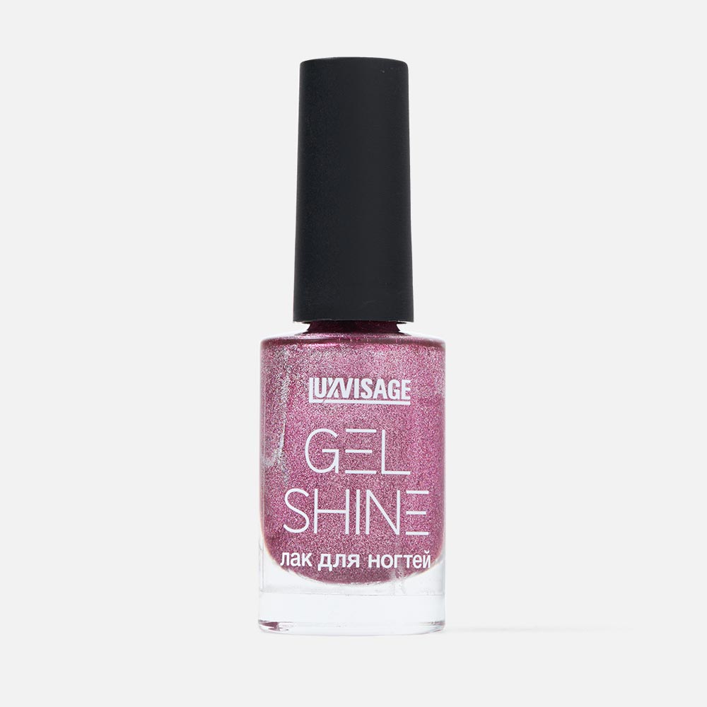 Лак для ногтей Luxvisage Gel Shine 108 Сиреневый с шиммером 9 г 627₽