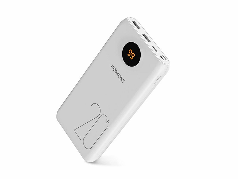 

Внешний аккумулятор Romoss SW 20 Pro 20000mAh, Type-C белый