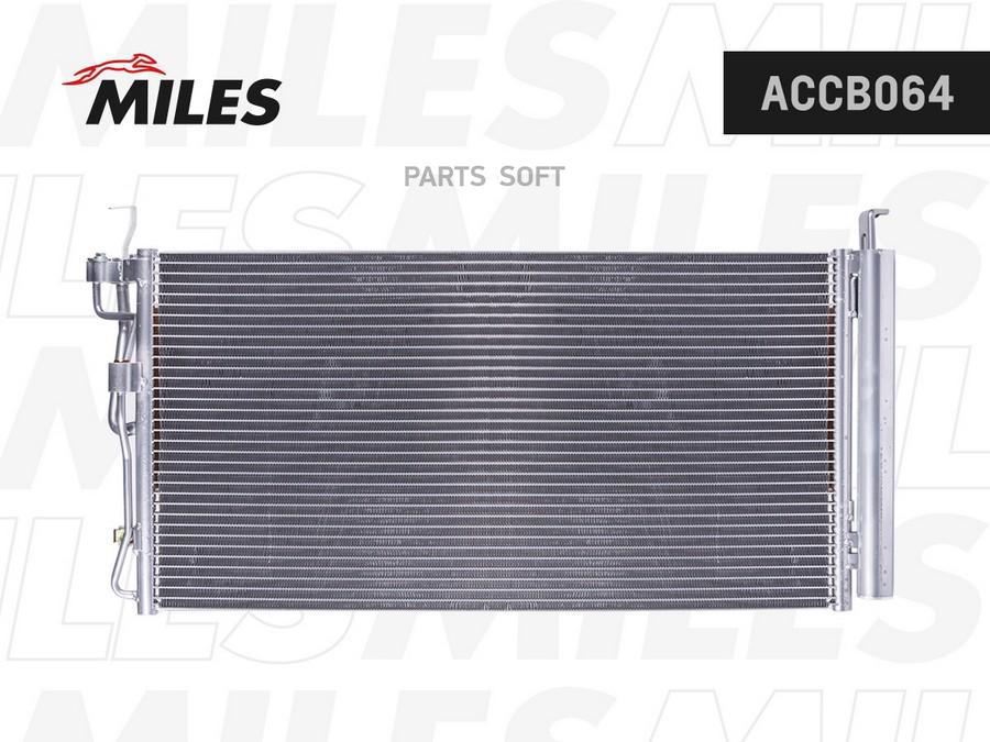 

Радиатор Кондиционера (Паяный) Hyundai Sonata Ef/Grander Xg Accb064 Miles арт. ACCB064