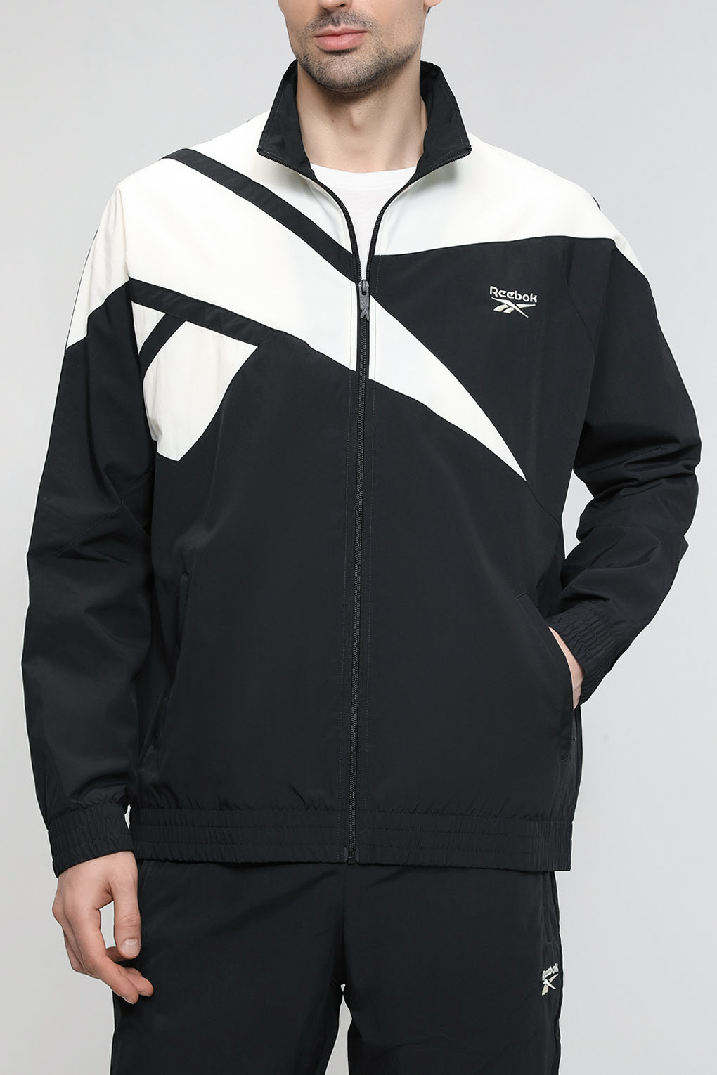 Ветровка мужская Reebok HK7078 черная 2XL