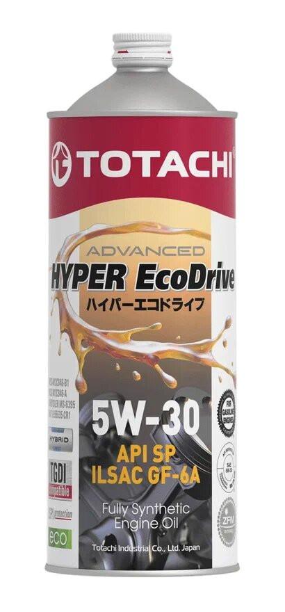 Моторное масло Totachi синтетическое E0301 Hyper Ecodrive 5W30 Sp/Gf-6a 1л