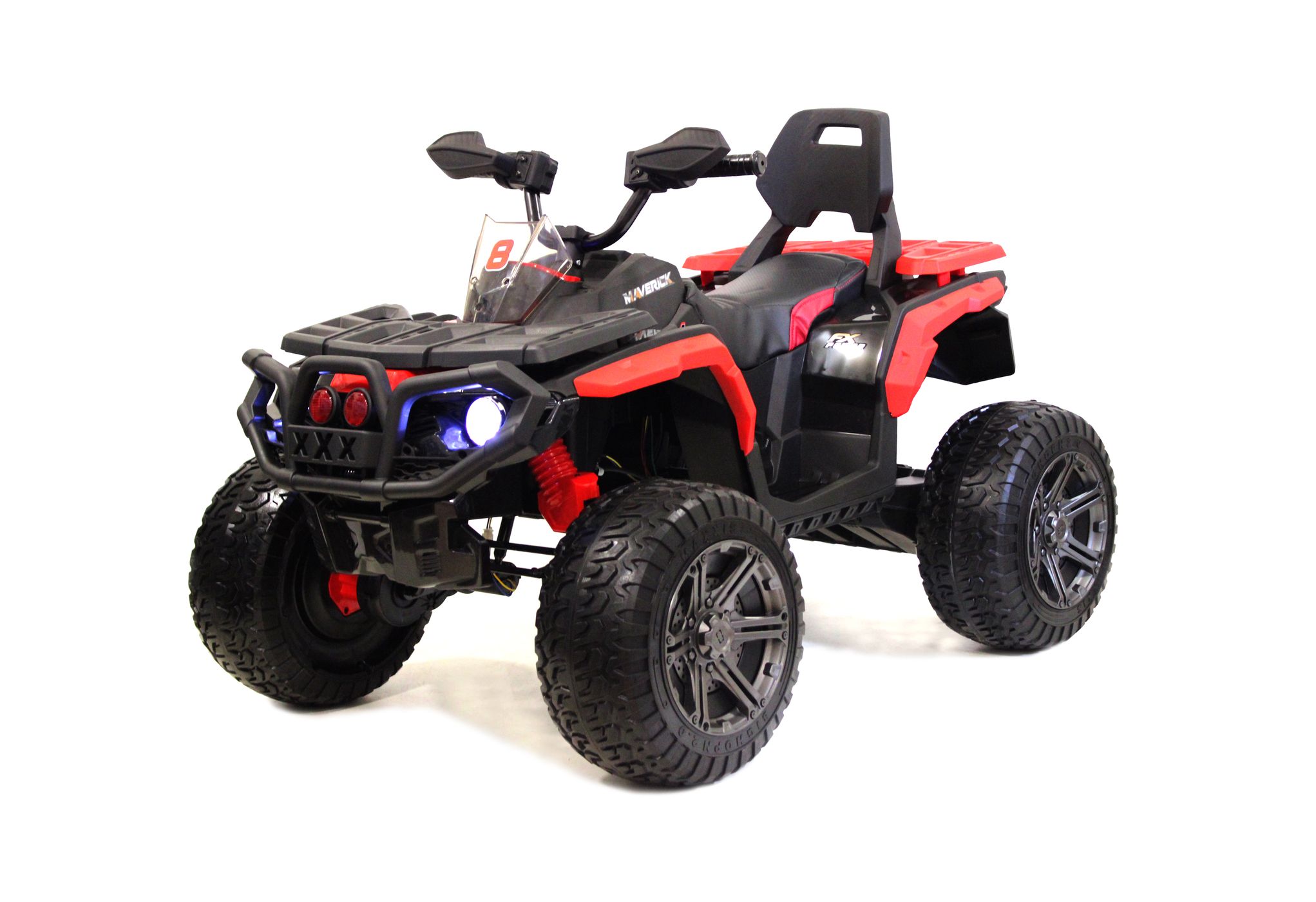 

Детский электроквадроцикл RIVERTOYS K111KK 4WD, красный