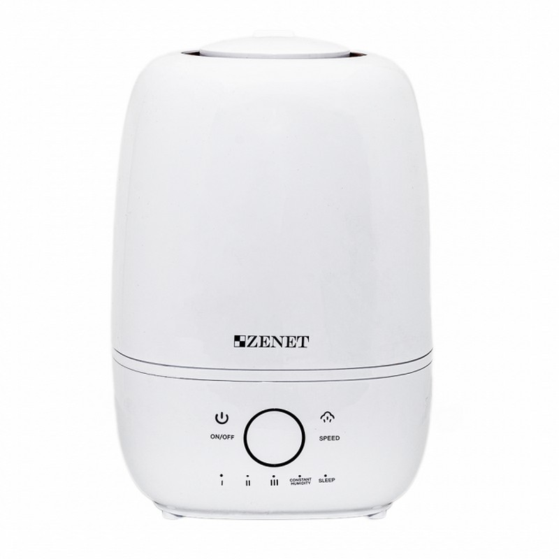 Воздухоувлажнитель Zenet ZET-409 White туалетная вода korloff in white для мужчин 88 мл