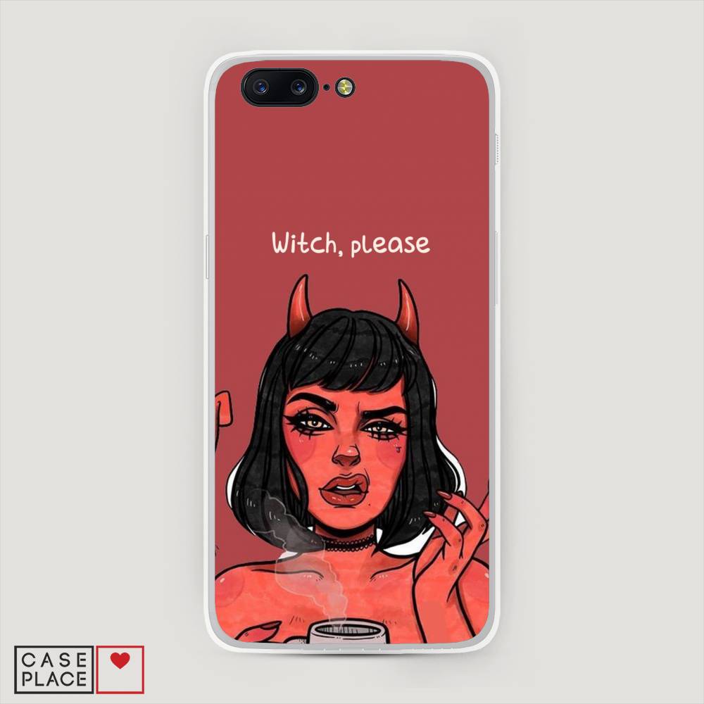 

Чехол Awog на OnePlus 5 / ВанПлас 5 "Evil Girl", Красный;черный, 150250-6