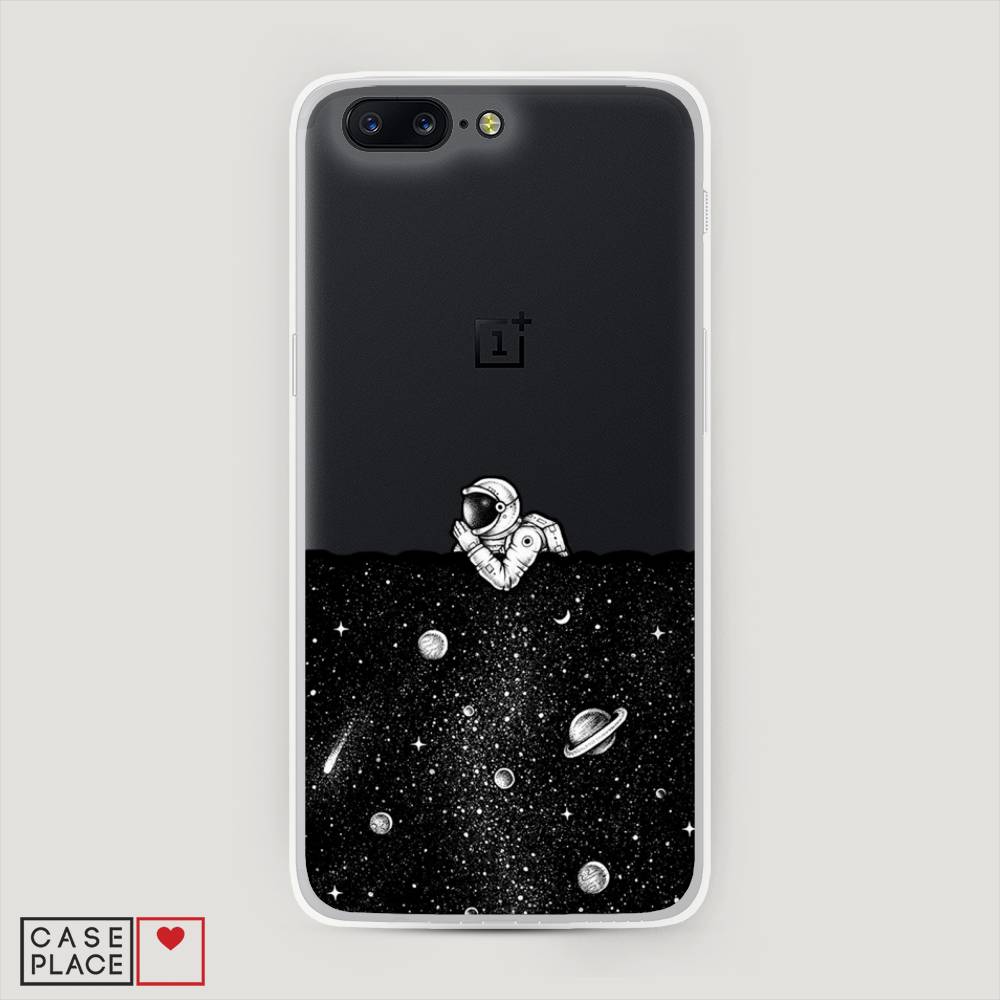 

Чехол Awog на OnePlus 5 / ВанПлас 5 "Космический сон", Серый, 150250-4