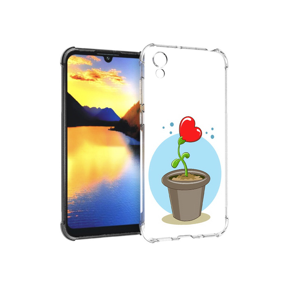 

Чехол MyPads Tocco для Huawei Y5 Растение любви 14 февраля, Прозрачный, Tocco