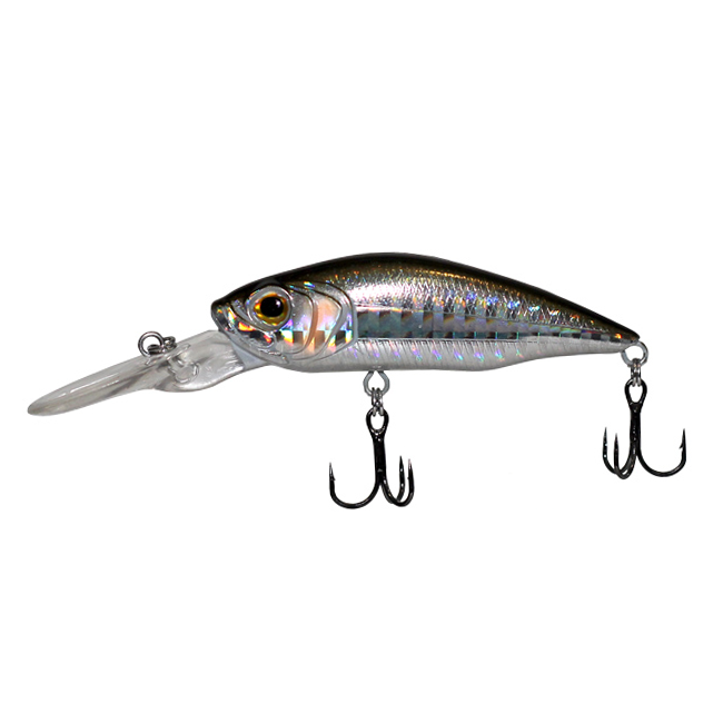 

Воблер LureMax Eloisa 60SP-016-Silver Chub, 7,2гр, Серебристый