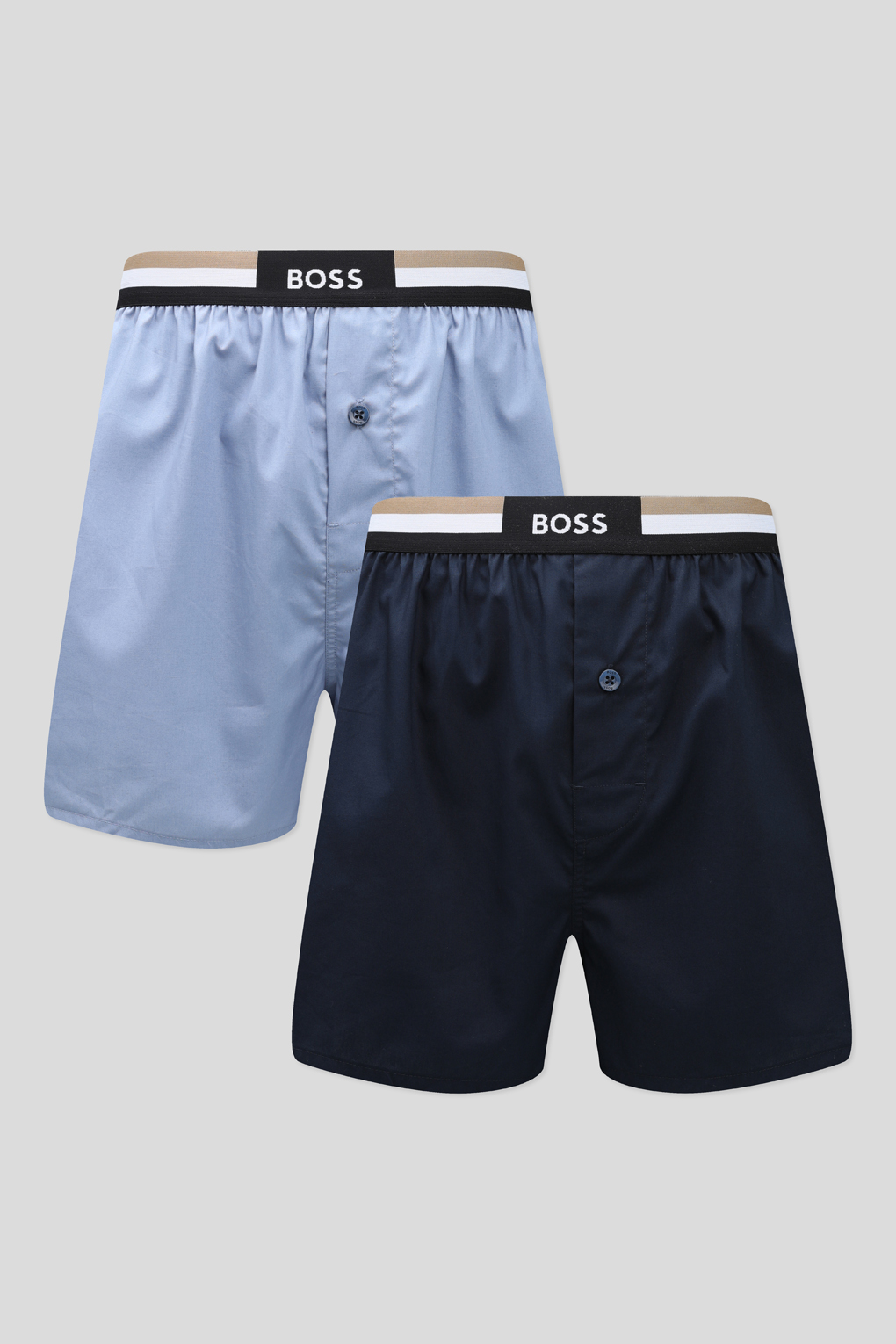 

Комплект трусов мужских Boss 50469762 синих S 2 шт, Синий, 50469762