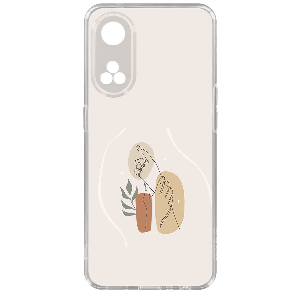 

Чехол-накладка Krutoff Clear Case Тонкость для Oppo Reno8T, Прозрачный