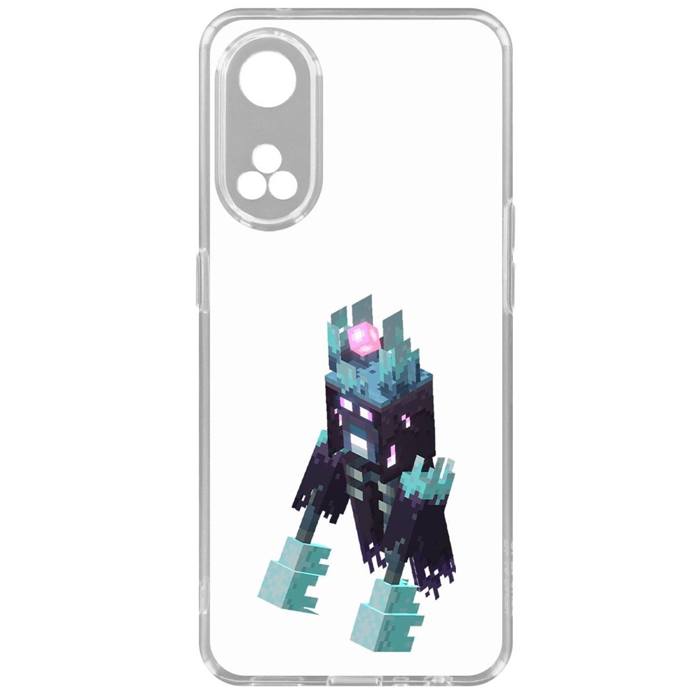 

Чехол-накладка Krutoff Clear Case Minecraft-Несчастный Призрак для Oppo Reno8T, Прозрачный