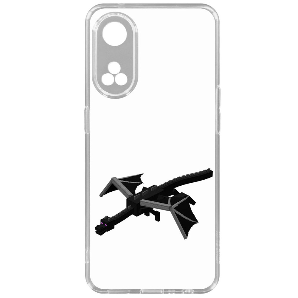 

Чехол-накладка Krutoff Clear Case Minecraft-Дракон Края для Oppo Reno8T, Прозрачный
