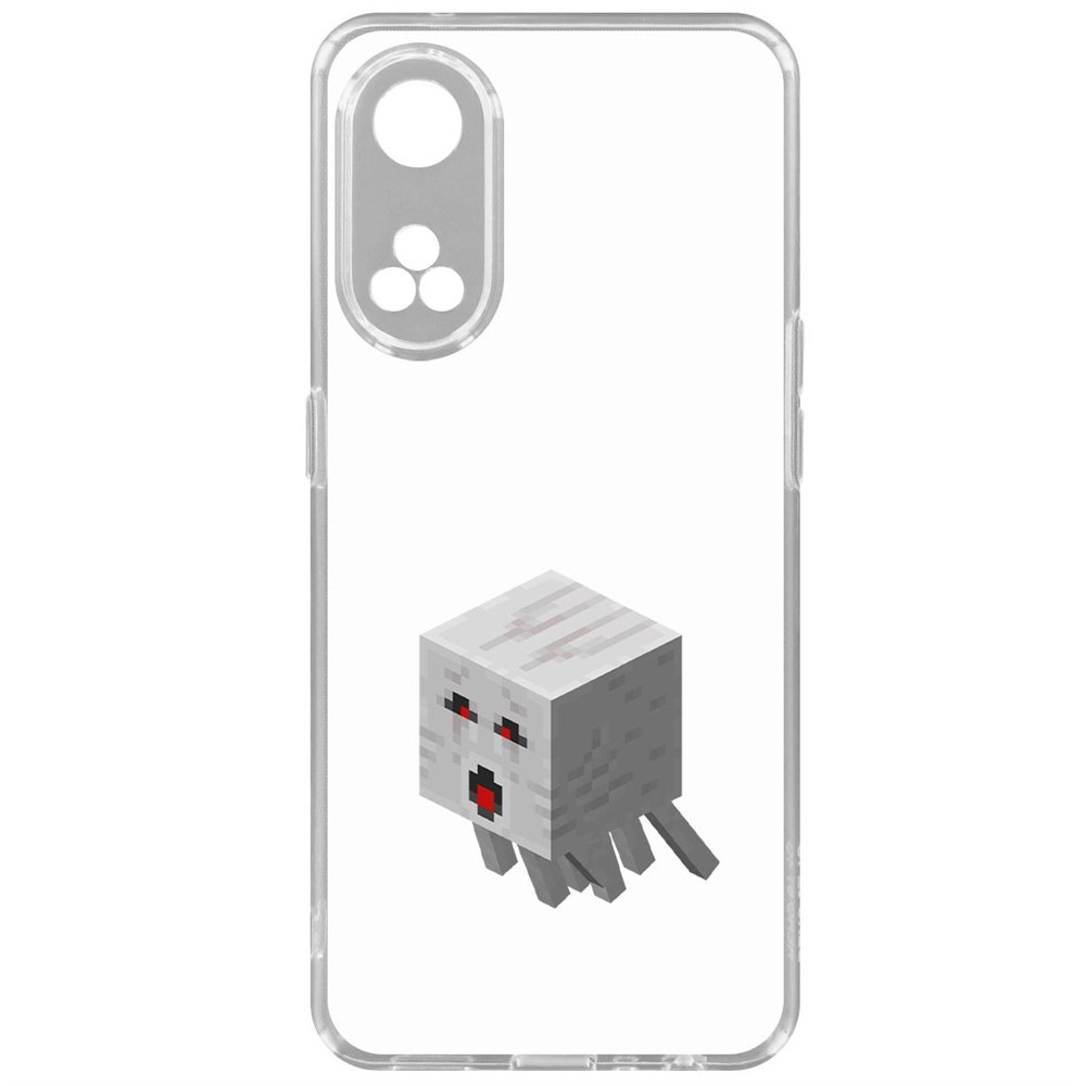 

Чехол-накладка Krutoff Clear Case Minecraft-Гаст для Oppo Reno8T, Прозрачный