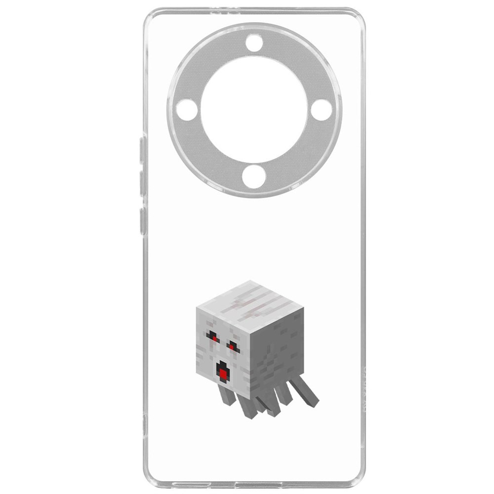 

Чехол-накладка Krutoff Clear Case Minecraft-Гаст для Honor X9a, Прозрачный