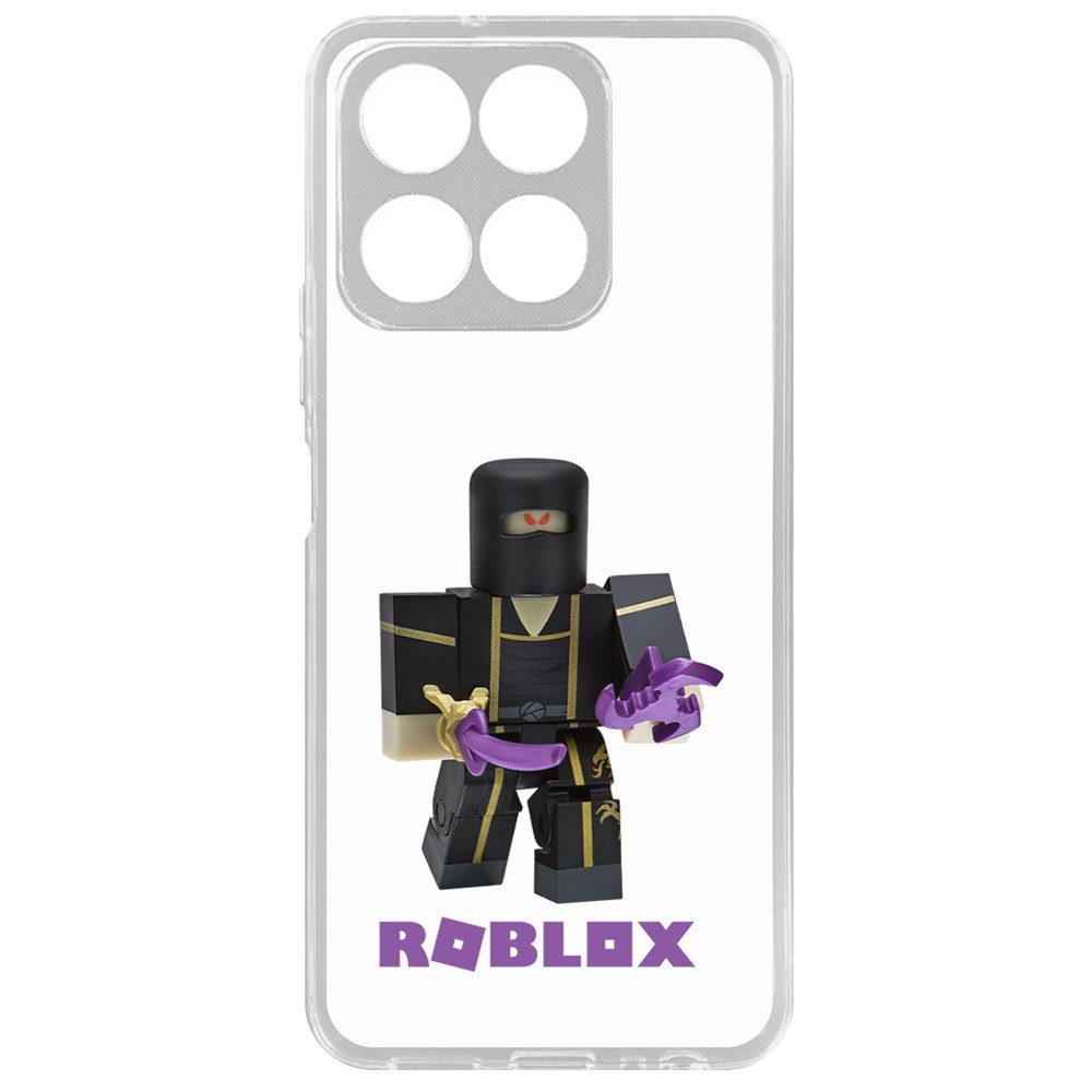 Чехол-накладка Krutoff Clear Case Roblox-Ниндзя Ассасин для Honor X8a