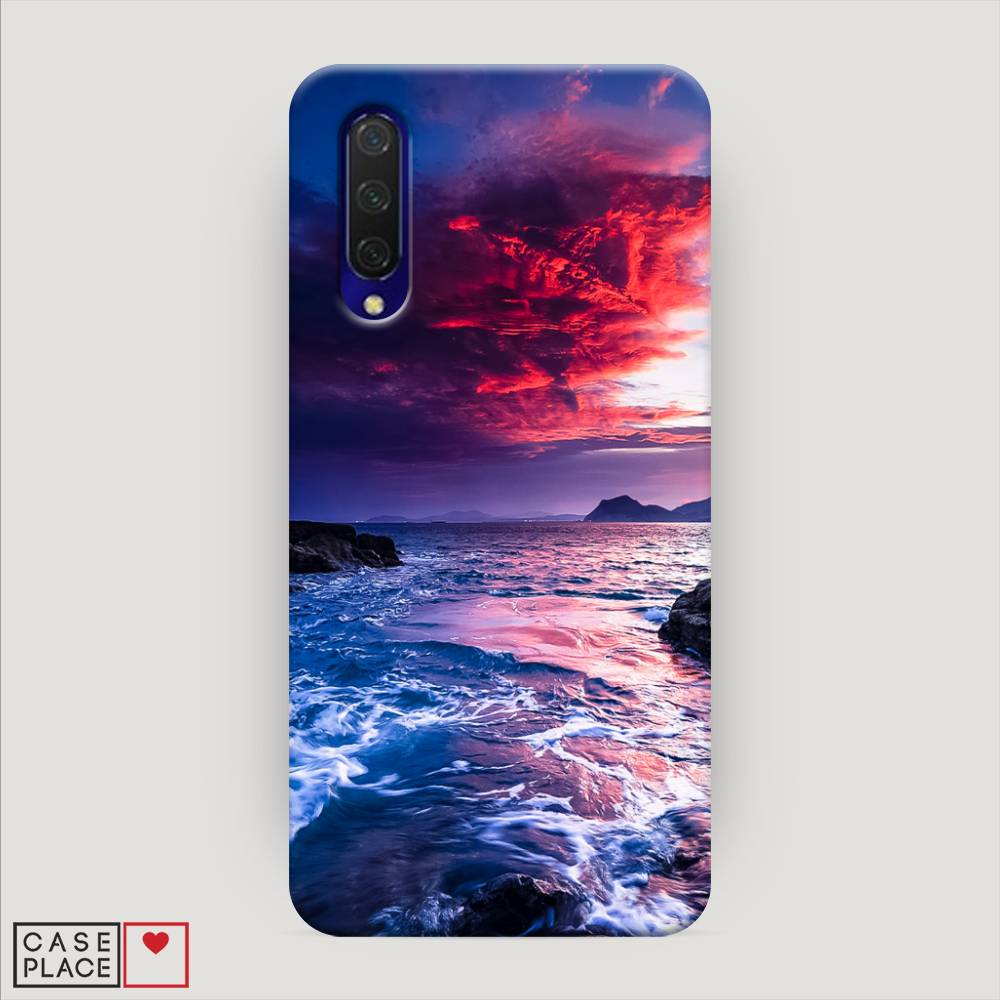 

Пластиковый чехол "Волны 1" на Xiaomi Mi A3 Lite, 36220-3