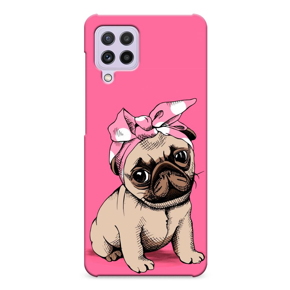 

Пластиковый чехол "Dog Pin-Up" на Samsung Galaxy A22