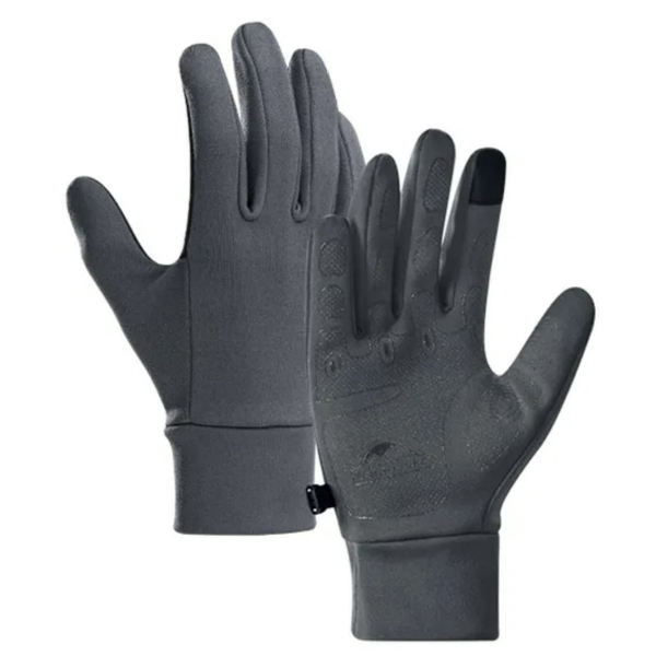 

Перчатки унисекс Naturehike Outdoor Full Touch GL10 grey, M, Outdoor Full Touch GL10