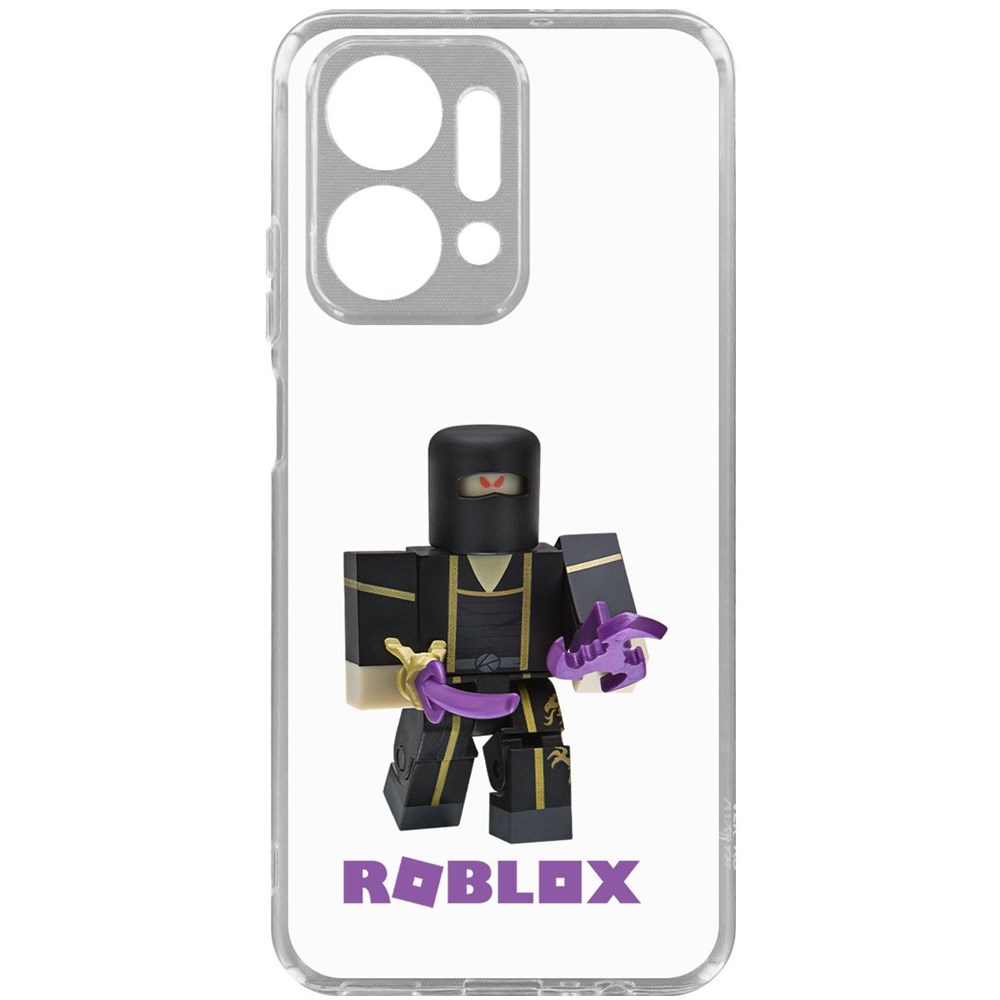 

Чехол-накладка Krutoff Clear Case Roblox-Ниндзя Ассасин для Honor X7a, Прозрачный