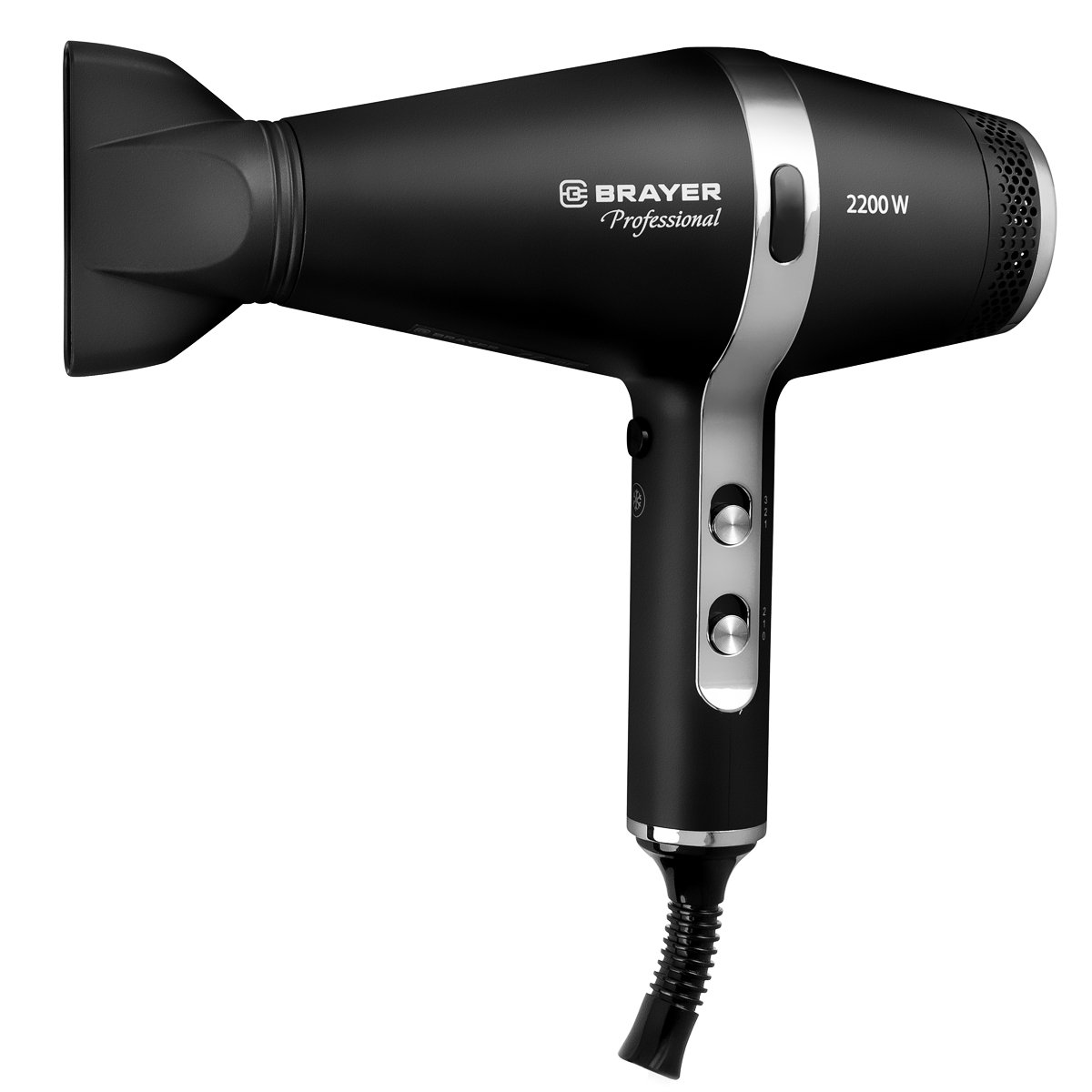 фото Фен brayer br3004 2200 вт black