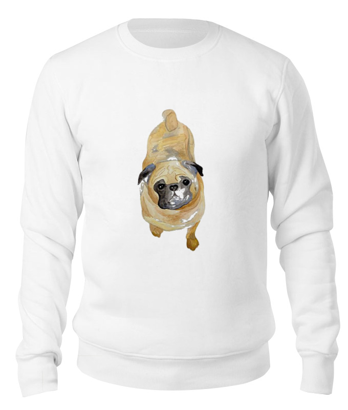 

Свитшот унисекс Printio Je t'aime белый 2XL, Je t'aime