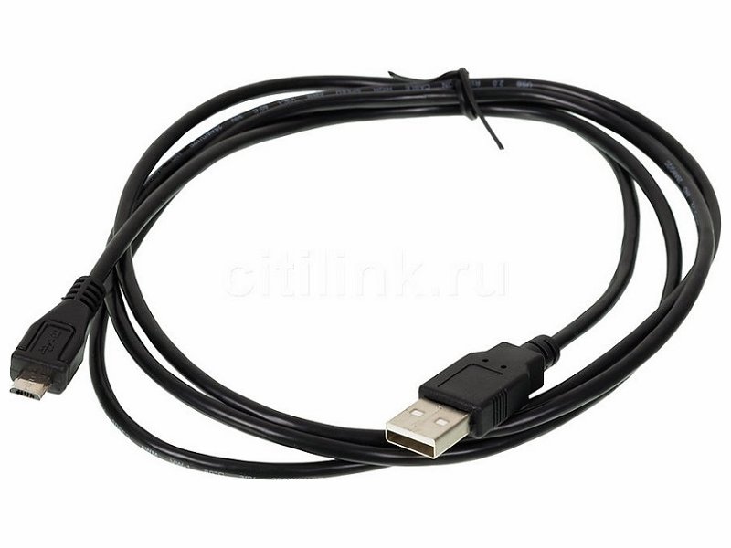 Кабель синхронизации INKAX USB - Micro USB (100 см) черный