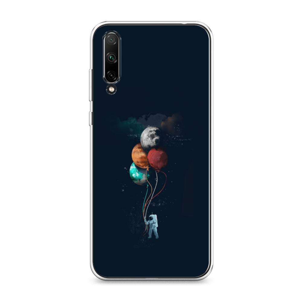 

Чехол для Honor 30i "Космонавт с шариками", Разноцветный, 6104050-4
