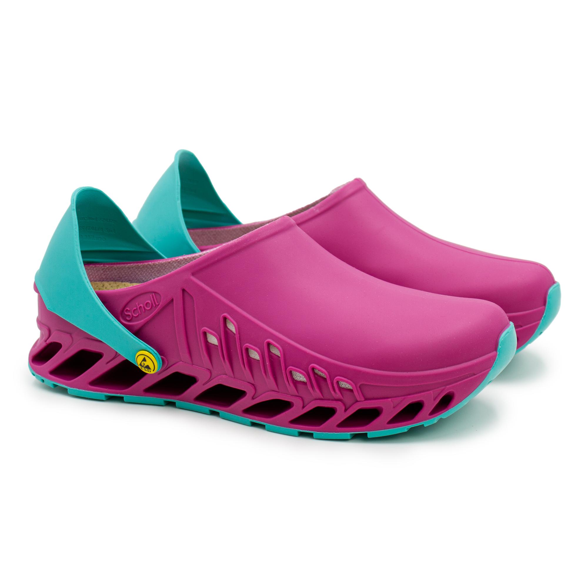 

Сабо женские Scholl EVOFLEX F293782296 розовые 37 EU, Розовый, EVOFLEX F293782296