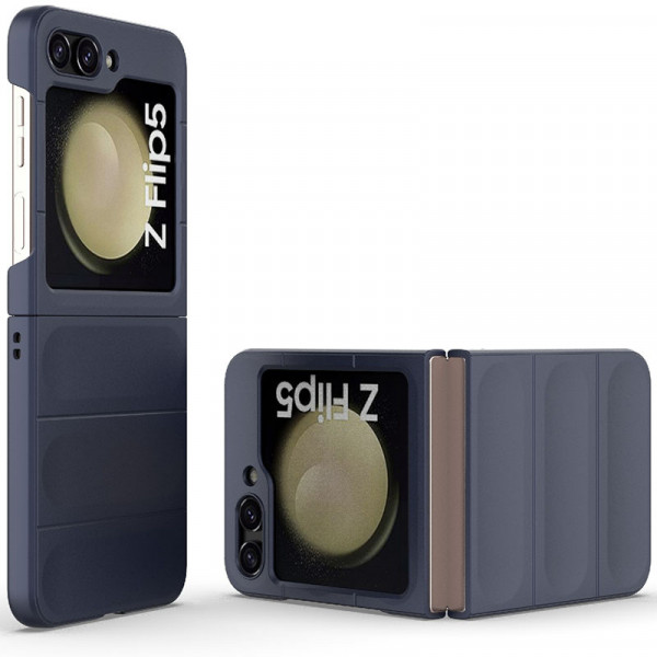 

Пластиковый чехол Flex Matte для Samsung Galaxy Z Flip 5, синий, Flex Matte