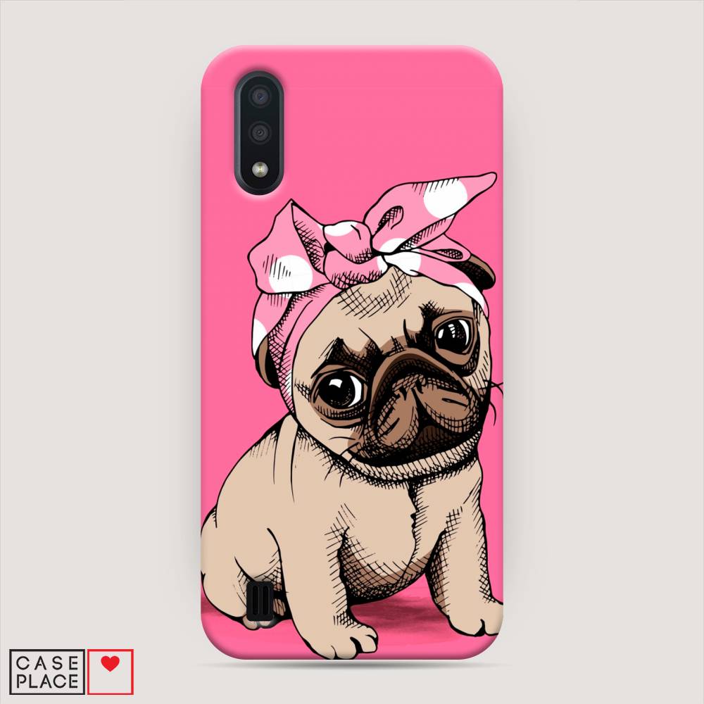 

Пластиковый чехол "Dog Pin-Up" на Samsung Galaxy A01