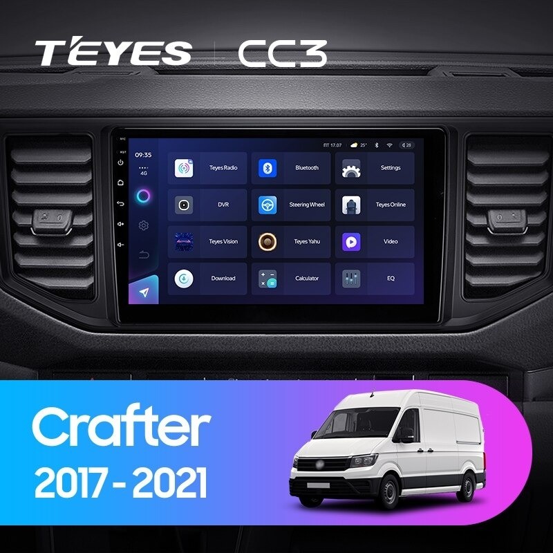 Штатная магнитола Teyes CC3 432 Volkswagen Crafter 2017-2021 3620000₽