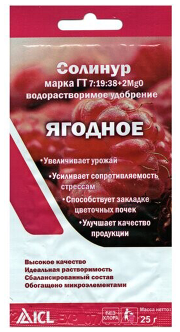 

Удобрение Solinure Ягодное 25 г
