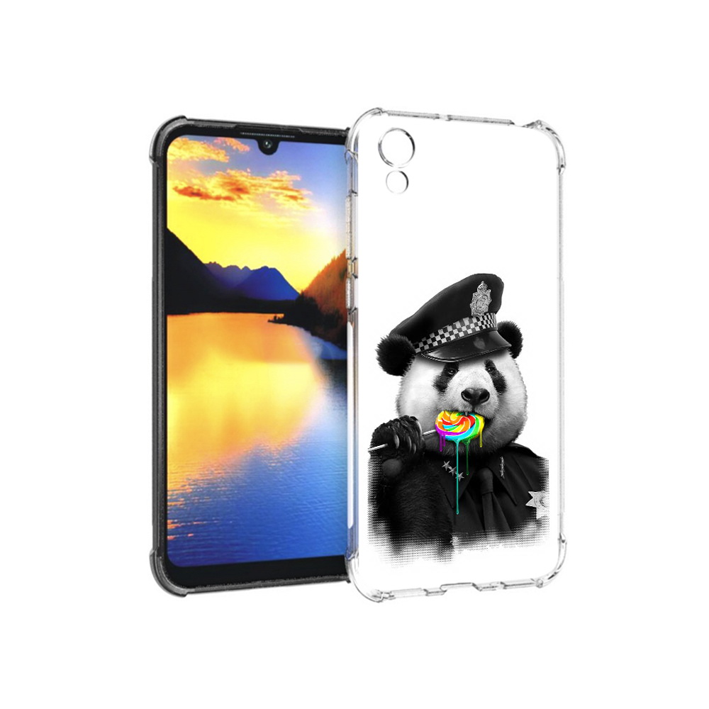 

Чехол MyPads Tocco для Huawei Y5 Панда полиция, Прозрачный, Tocco