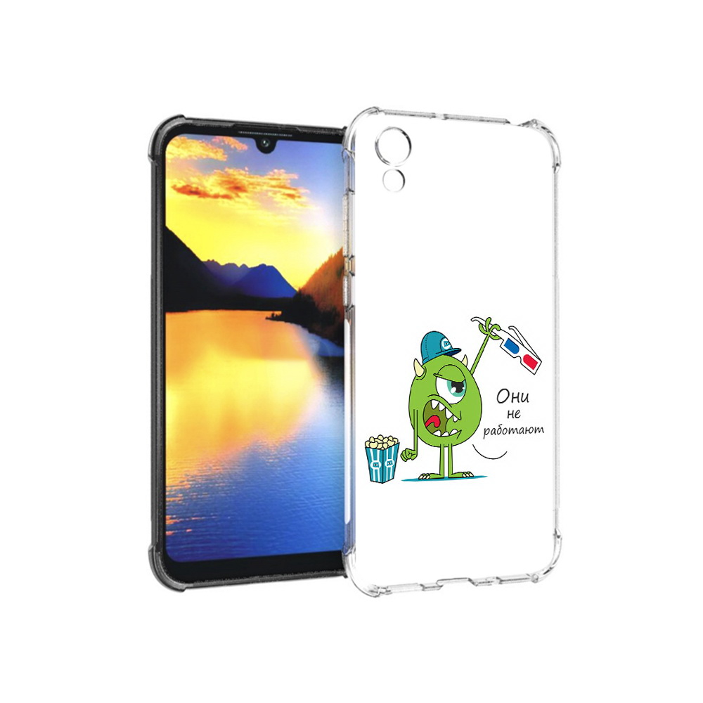 

Чехол MyPads Tocco для Huawei Y5 Очки не работают, Прозрачный, Tocco