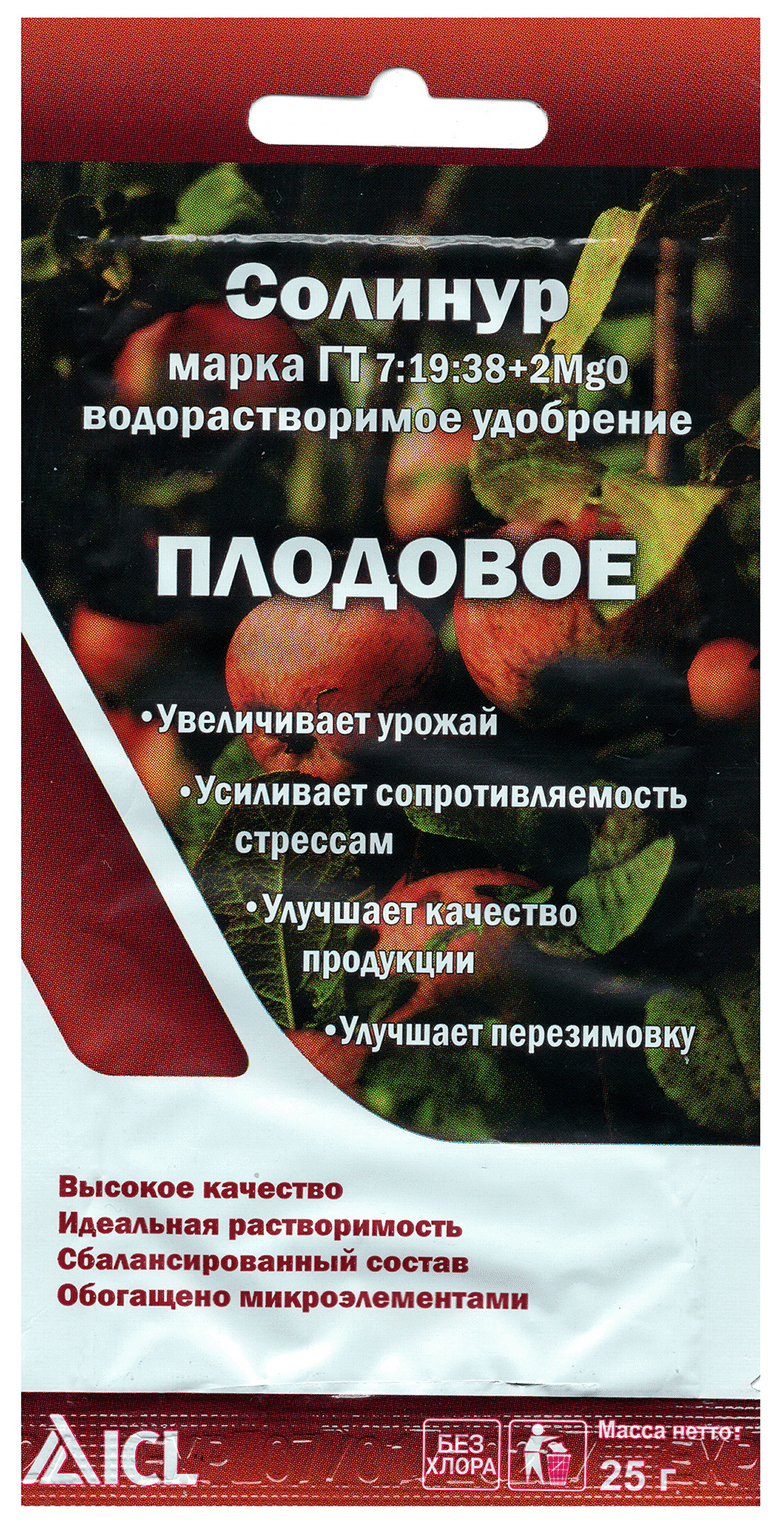 

Удобрение Solinure Плодовое 25 г