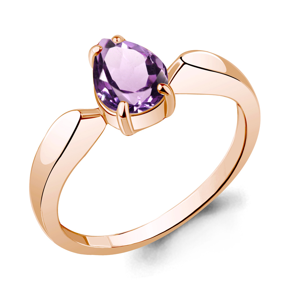 

Кольцо из серебра с аметистом Aquamarine Aquamarine 6962704_925_з р, 6962704_925_з