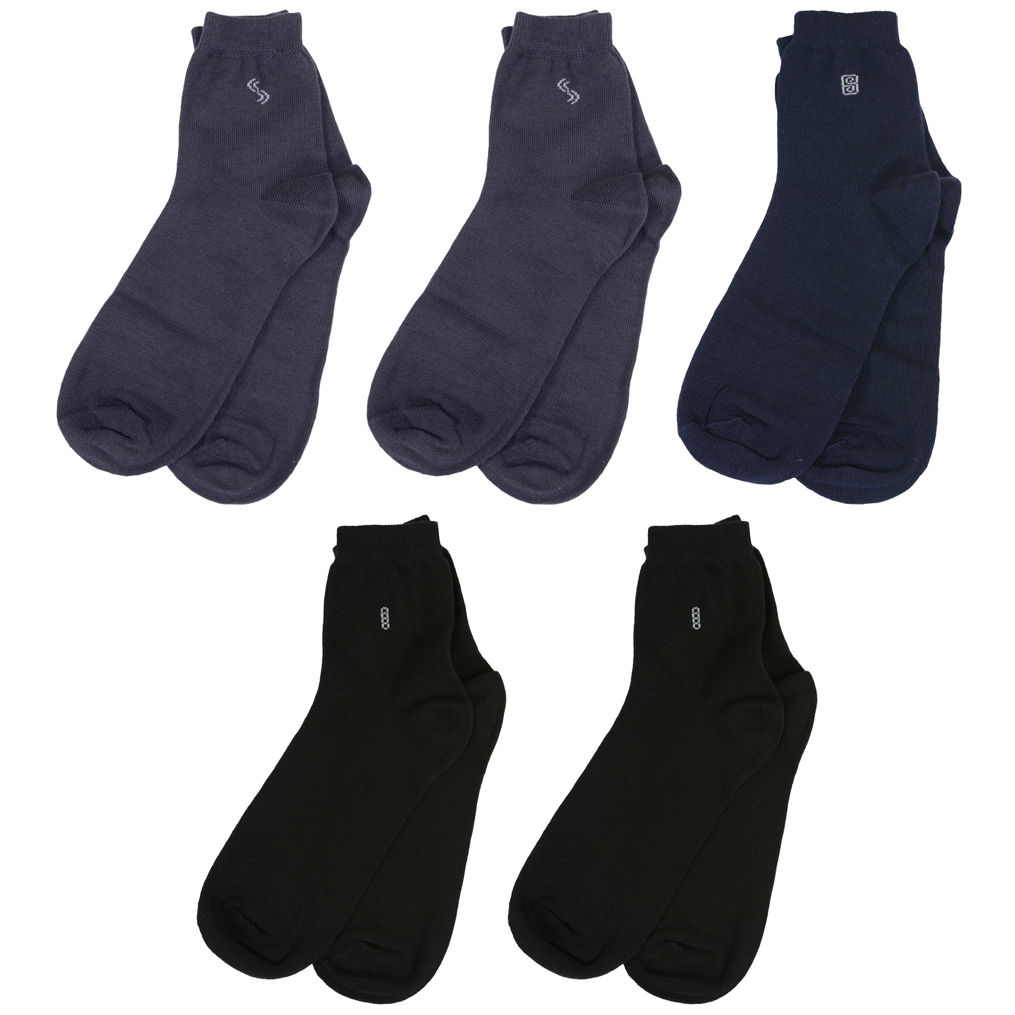 

Носки детские Rusocks 5-Д-88Л, серый; синий; черный, 22-24, 5-Д-88Л