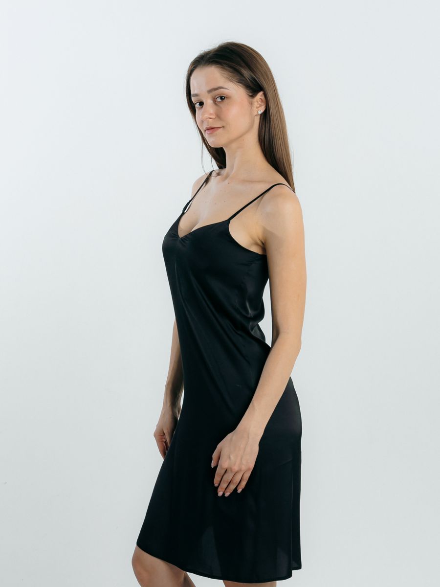 Платье женское EverWear CHIK combination черное 46 RU