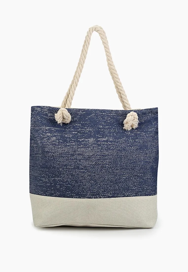 

Пляжная сумка унисекс Rosedena BAG-46-075 синяя, Синий, BAG-46-075