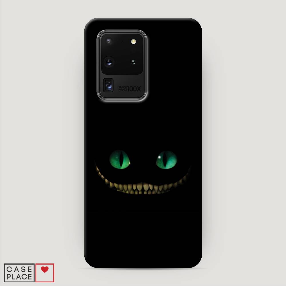 

Пластиковый чехол "Зеленоглазый чеширский кот" на Samsung Galaxy S20 Ultra, 29420-1